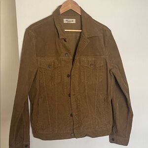 Madewell Brown Corduroy Jacket